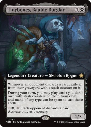 Tinybones, Bauble Burglar (Extended Art) [Foundations]