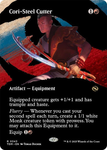 Cori-Steel Cutter (Borderless) [Tarkir: Dragonstorm]