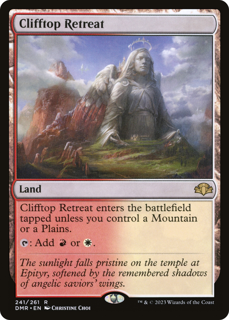 Clifftop Retreat [Dominaria Remastered]