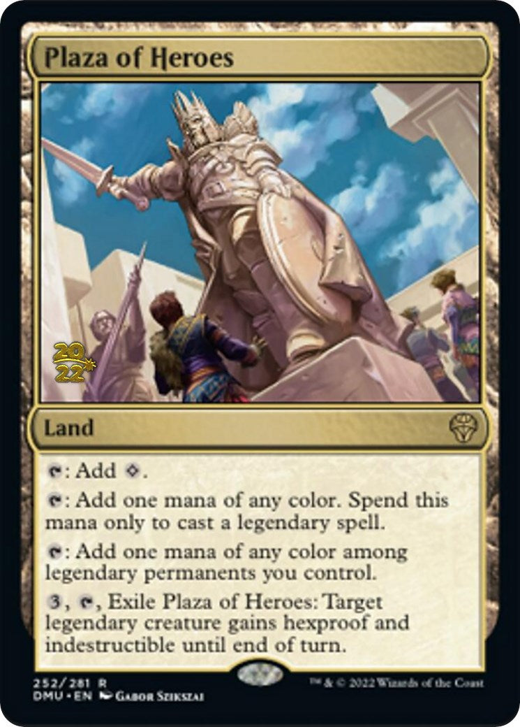 Plaza of Heroes [Dominaria United Prerelease Promos]