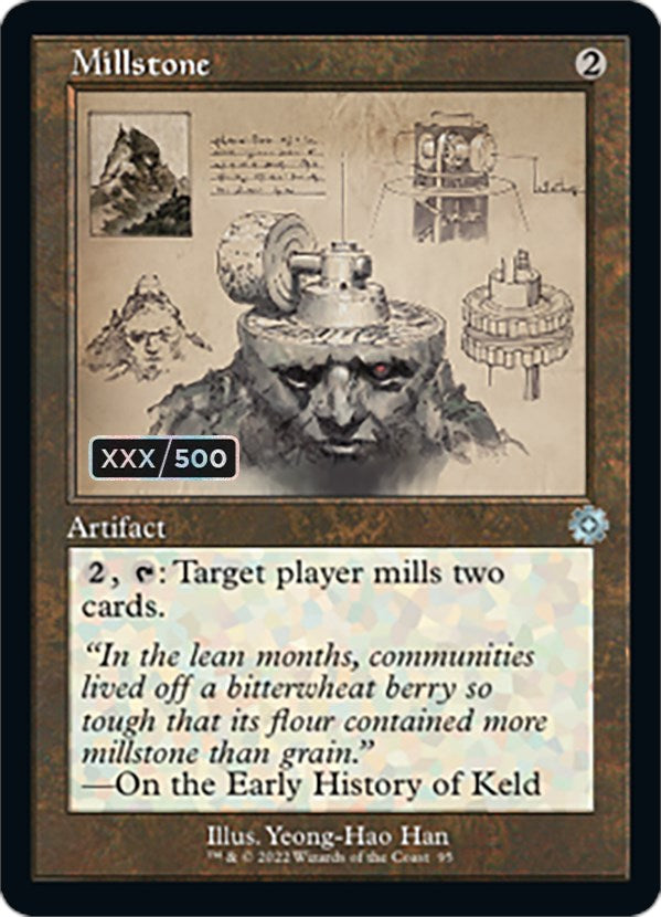 Millstone (Retro Schematic) (Serialized) [The Brothers' War Retro Arti