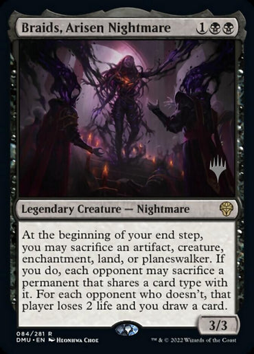 Braids, Arisen Nightmare (Promo Pack) [Dominaria United Promos]